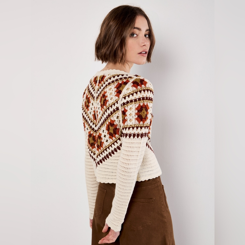 Crochet Cardigan - Picture 9 of 12